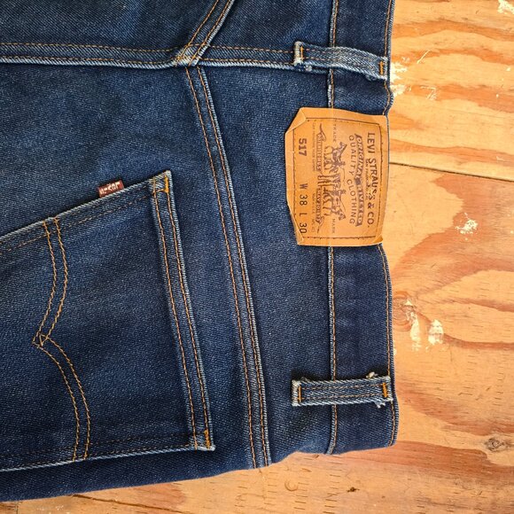 Vintage Levi's 517 Denim W38 L30 - Picture 4 of 6